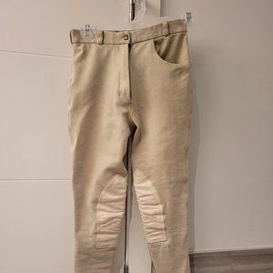 Ladies tan riding breeches